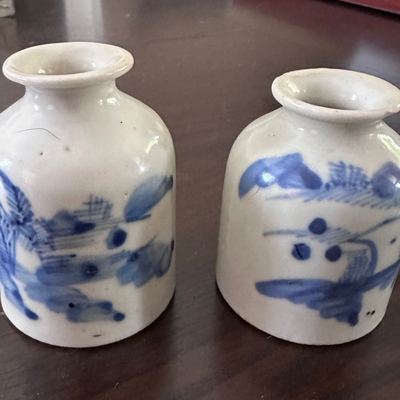 Blue and White Ink Pot
